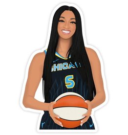 Shop Trimmings Angel Reese Chicago Sky Sticker