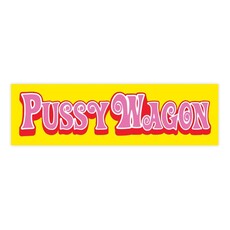The Little Gay Shop Pussy Wagon Sticker