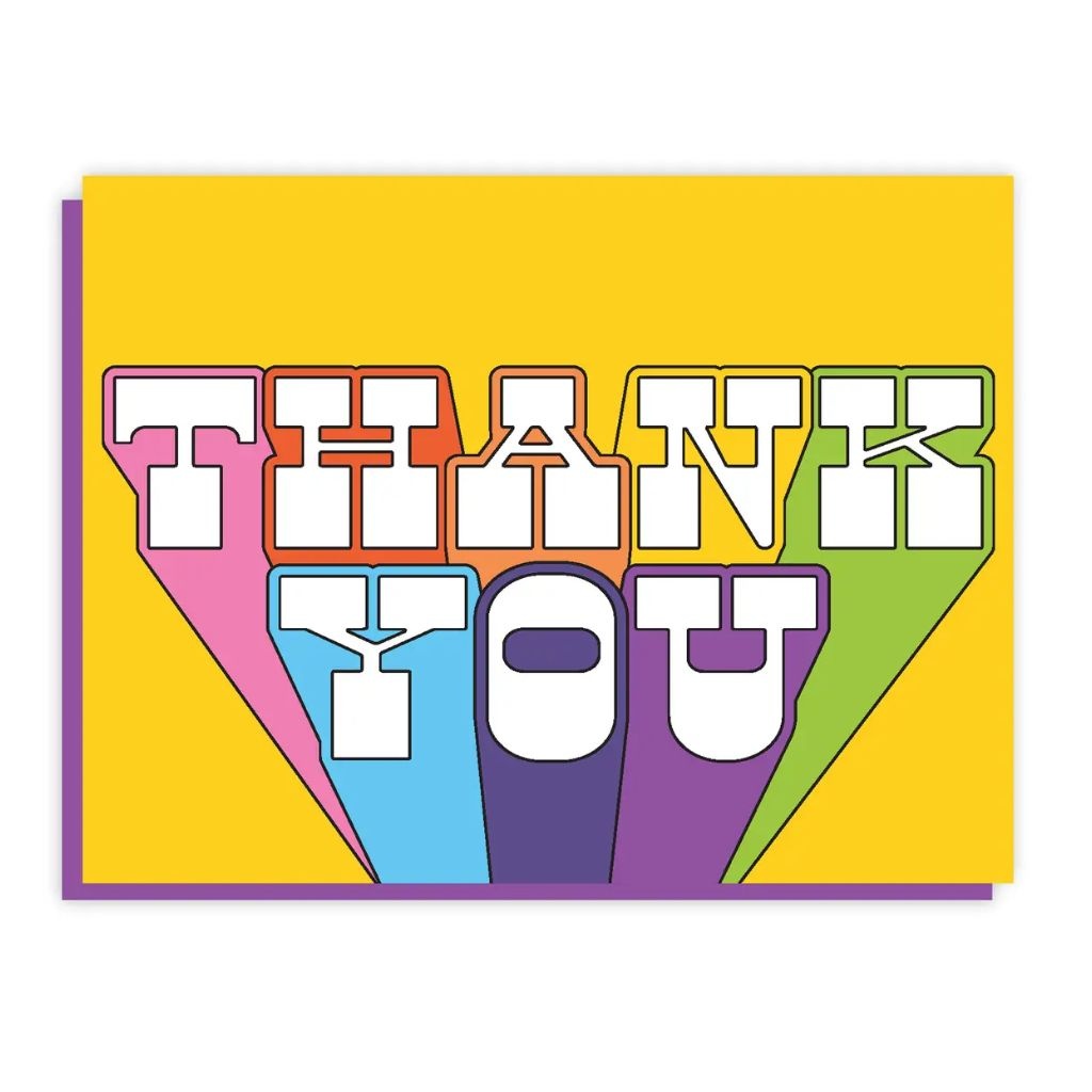 Thank you (Rainbow) Card Peepa's