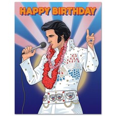 The Found The King Rockin' Good Time Birthday Card