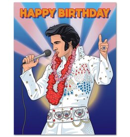 The Found The King Rockin' Good Time Birthday Card