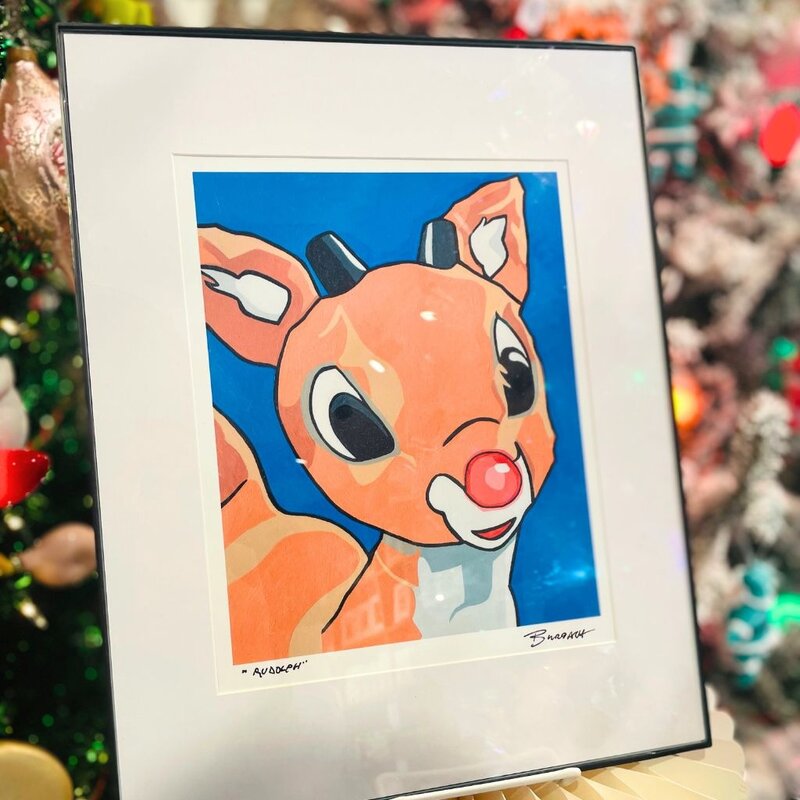 ChrisBurbach Rudolph Portrait by Chris Burbach