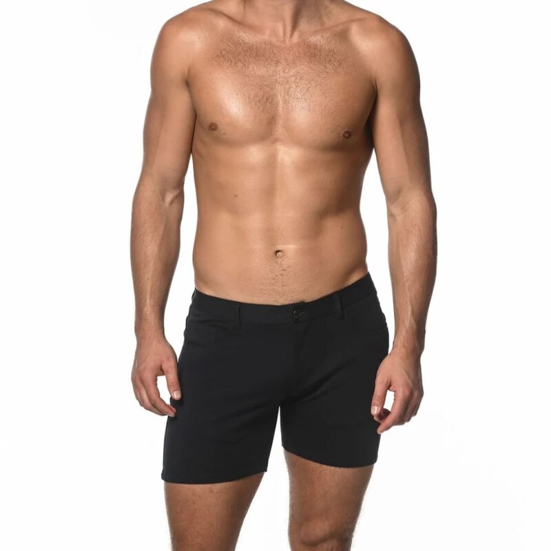 ST33LE (Steele) 5" Knit Jean Short Navy ST-1932