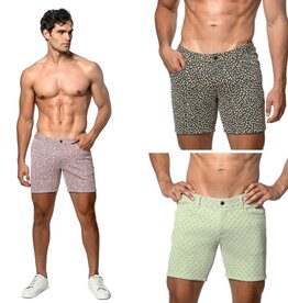 ST33LE (Steele) 5" Jacquard Knit Jean Short ST-1932