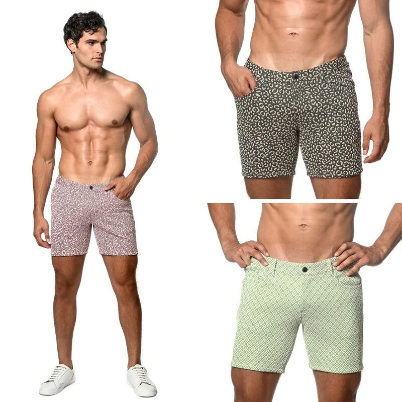 ST33LE (Steele) 5" Jacquard Knit Jean Short ST-1932