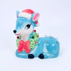 180 Degrees 5.5" Lighted Vintage Reindeer