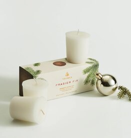 Thymes Frasier Fir Votive Candle Set