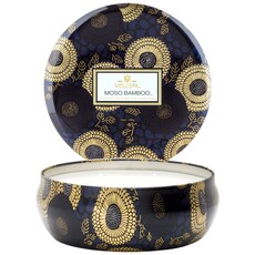 Voluspa Moso Bamboo 3 Wick Tin Candle