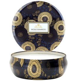 Voluspa Moso Bamboo 3 Wick Tin Candle