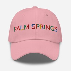Peepa's Palm Springs 1980s Pink Dad Hat