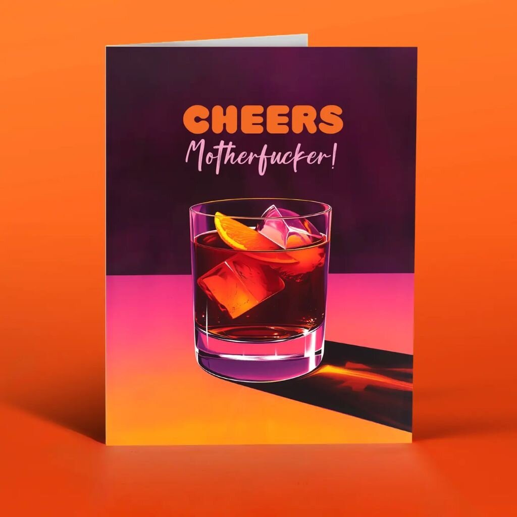 Offensive & Delightful Old Fashioned Congratulations Card