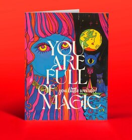 Offensive & Delightful Magic Weirdo All Occasions Card