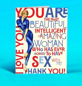 Offensive & Delightful Have Sex with Me! Love Card