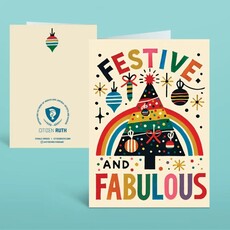 Citizen Ruth Festive And Fabulous Card