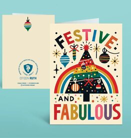 Citizen Ruth Festive And Fabulous Card