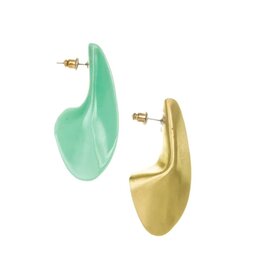 Sibilia Pellizco Small Mint Earring