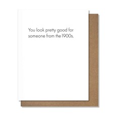 Pretty Alright Goods 1900s Birthday Card