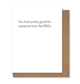 Pretty Alright Goods 1900s Birthday Card