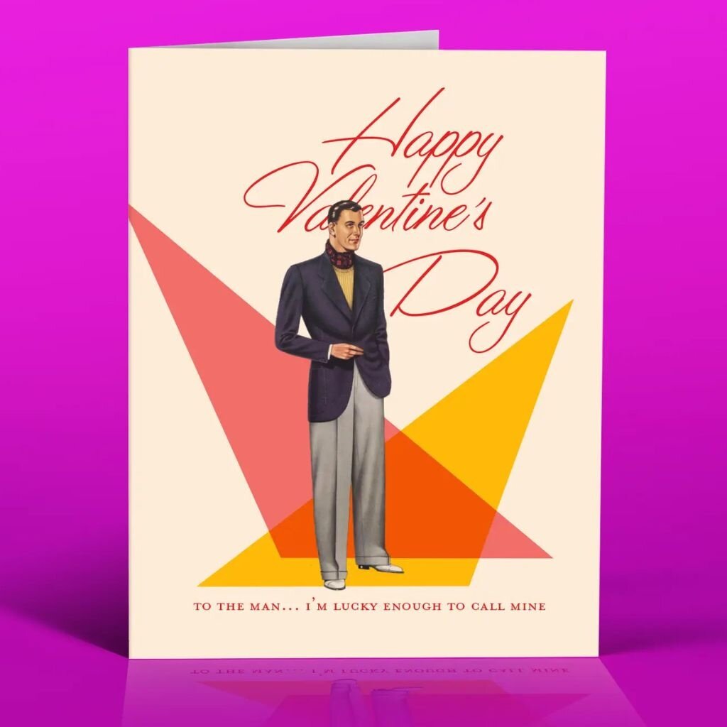 Offensive & Delightful LV10 Lucky Man Valentine Card