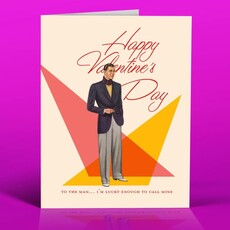 Offensive & Delightful LV10 Lucky Man Valentine Card