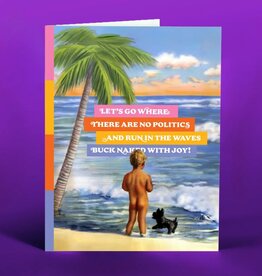 Offensive & Delightful Island Life Card