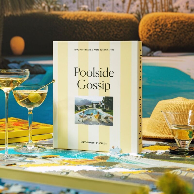 Piecework Puzzles Poolside Gossip Puzzle 1000 pieces