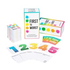 Dyce Games First To Worst: How Your Friends & Family Rank Things Game