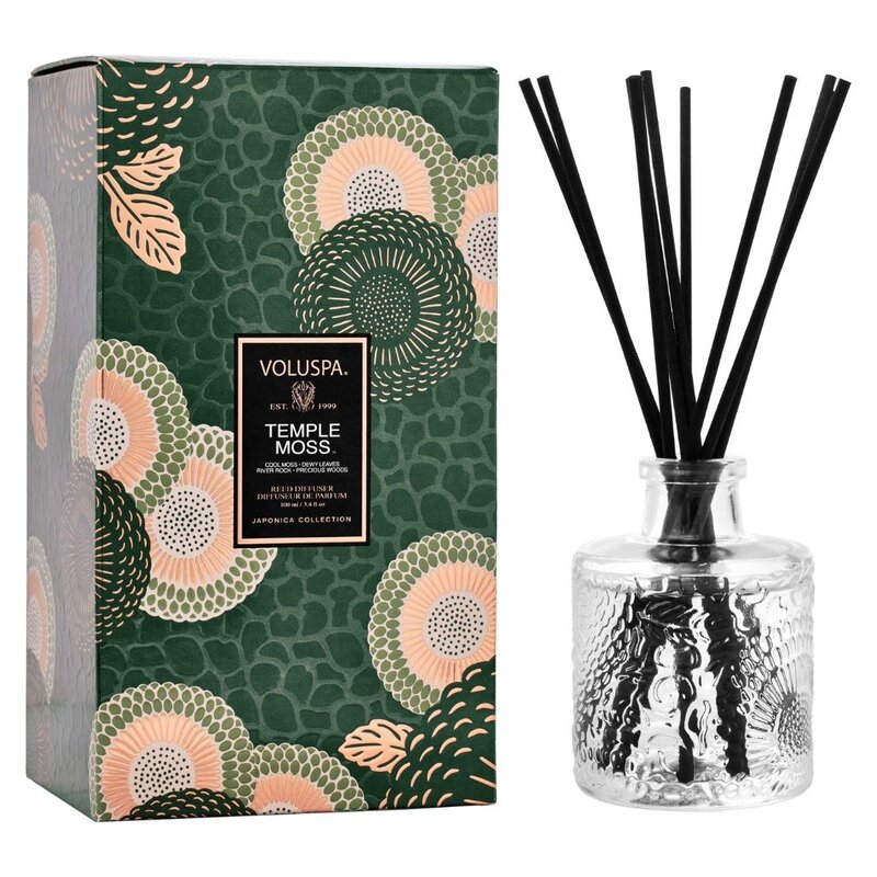 Voluspa Temple Moss Reed Diffuser