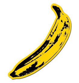Apply Stickers Big Banana By Andy Warhol Sticker