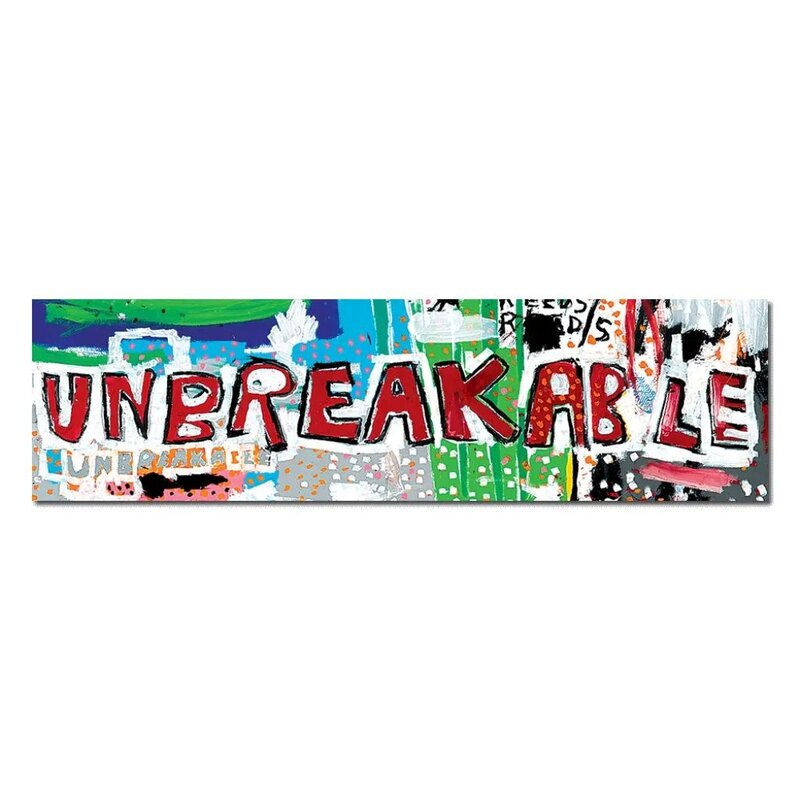 Apply Stickers Unbreakable By Basquiat Sticker