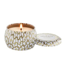 Voluspa Suede Blanc Mini Tin