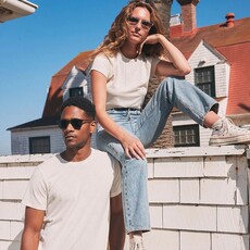 Marine Layer Women's Re-Spun Signature Crew Tee