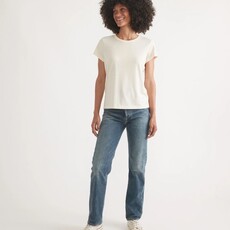 Marine Layer Women's Re-Spun Signature Crew Tee