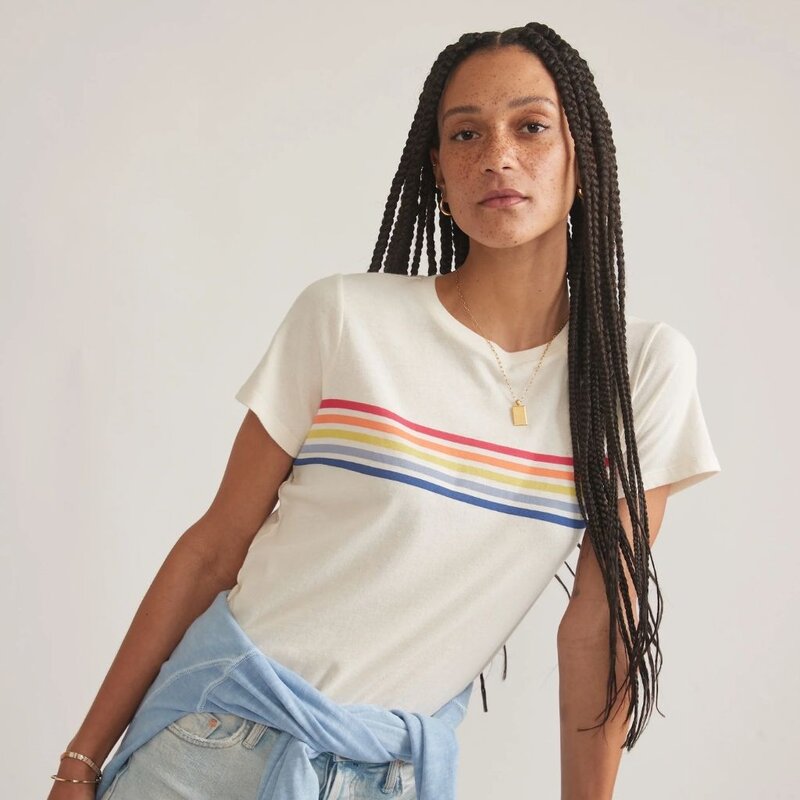 Marine Layer Easy Crop Graphic Tee