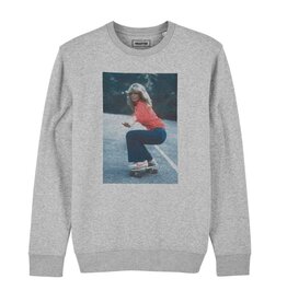 Grafitee Farrah Fawcett Skateboarding Unisex Sweatshirt