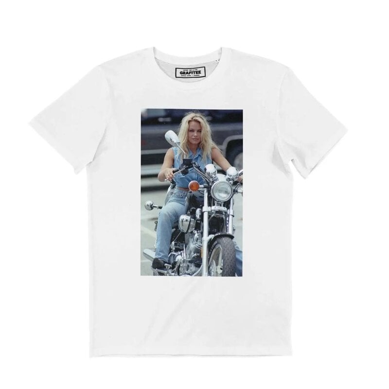 Grafitee Pamela Anderson Moto Unisex Graphic Tee