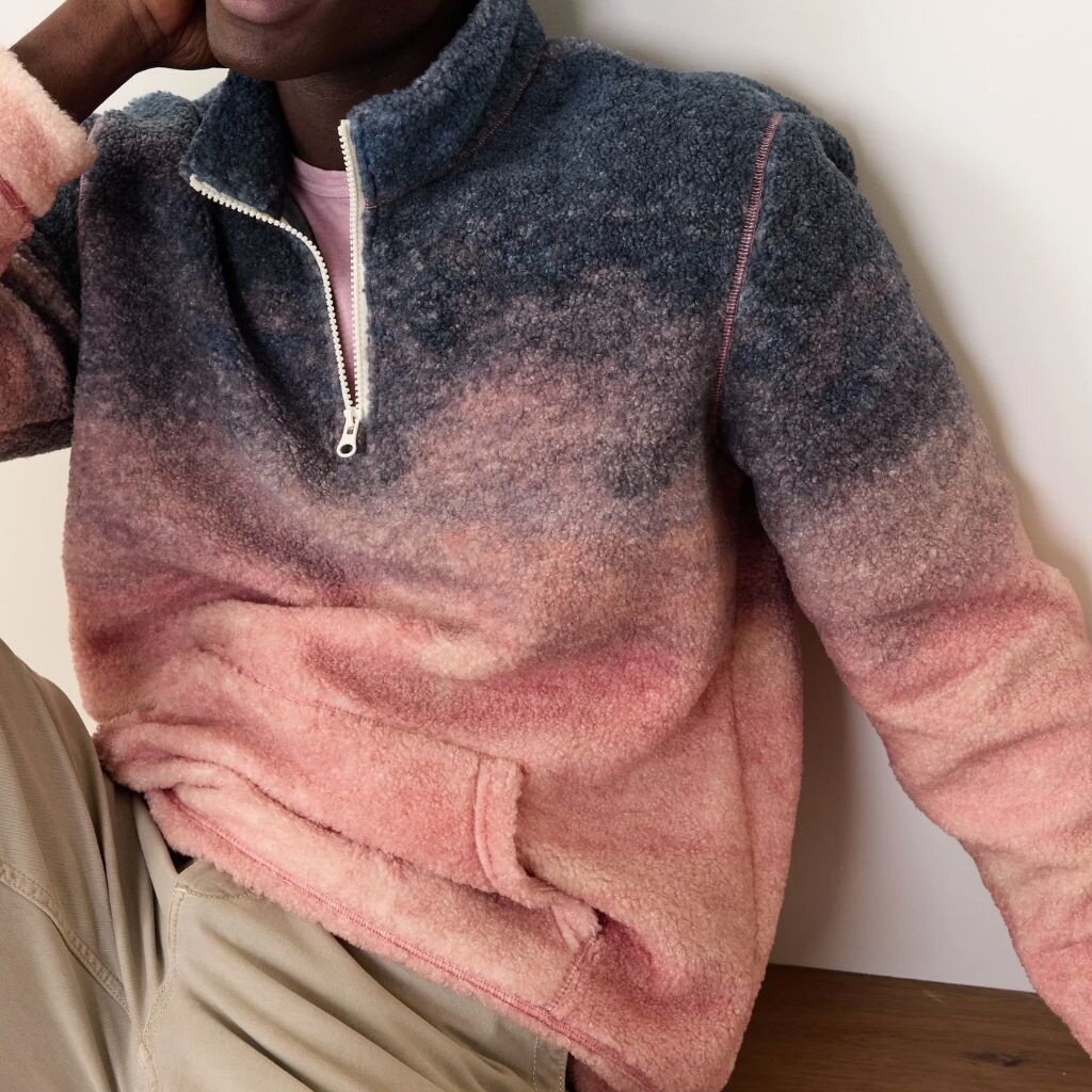 Marine Layer Sunset Sherpa Pullover
