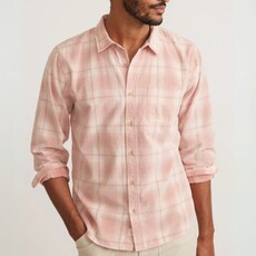 Marine Layer Lightweight Plaid Cord Shirt