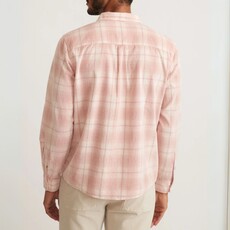 Marine Layer Lightweight Plaid Cord Shirt