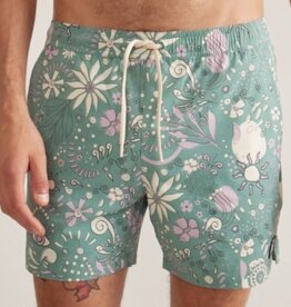 Marine Layer Mechanical Stretch Swim Trunk 6"