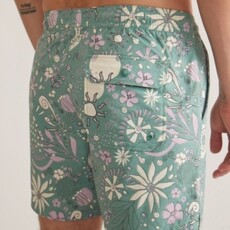Marine Layer Mechanical Stretch Swim Trunk 6"