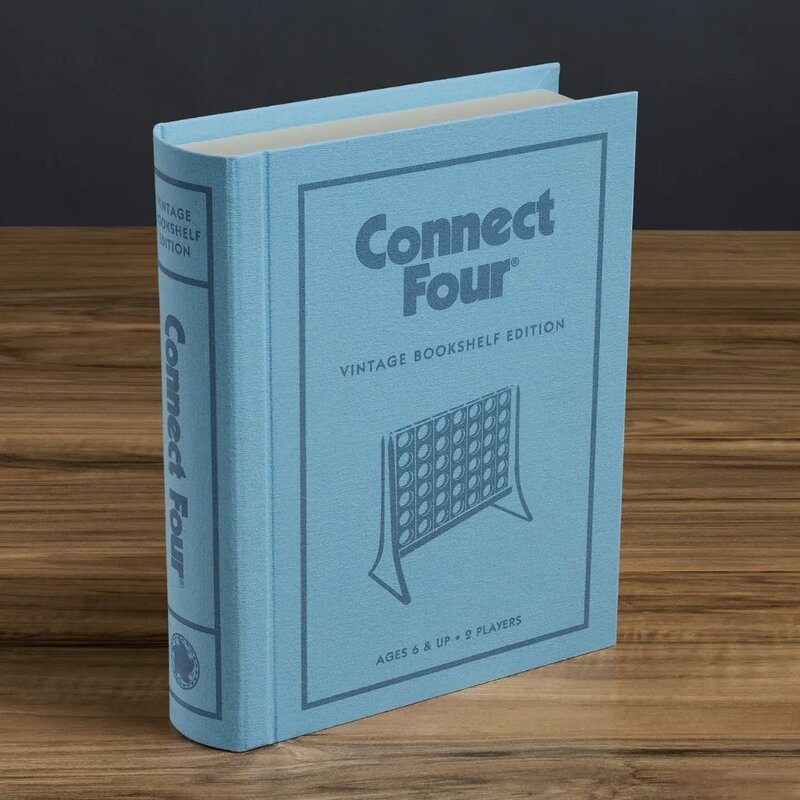WS Game Company Connect 4 Vintage Bookshelf Edition