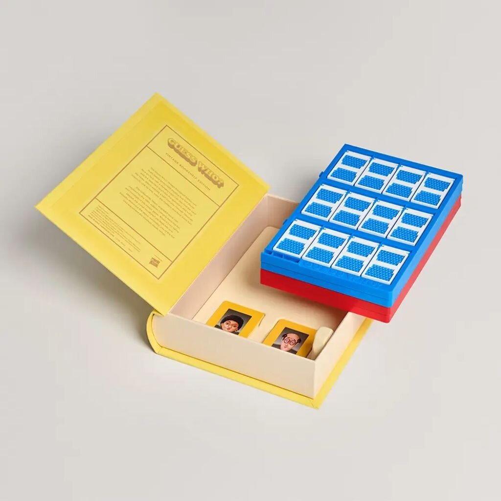 WS Game Company Guess Who? Vintage Bookshelf Edition