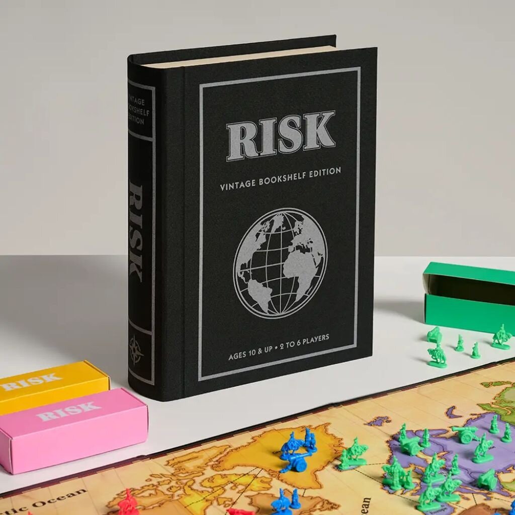 WS Game Company Risk Vintage Bookshelf Edition