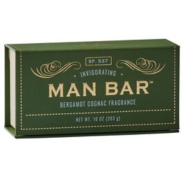 San Francisco Soap 10oz Man Bar Bergamot & Cognac