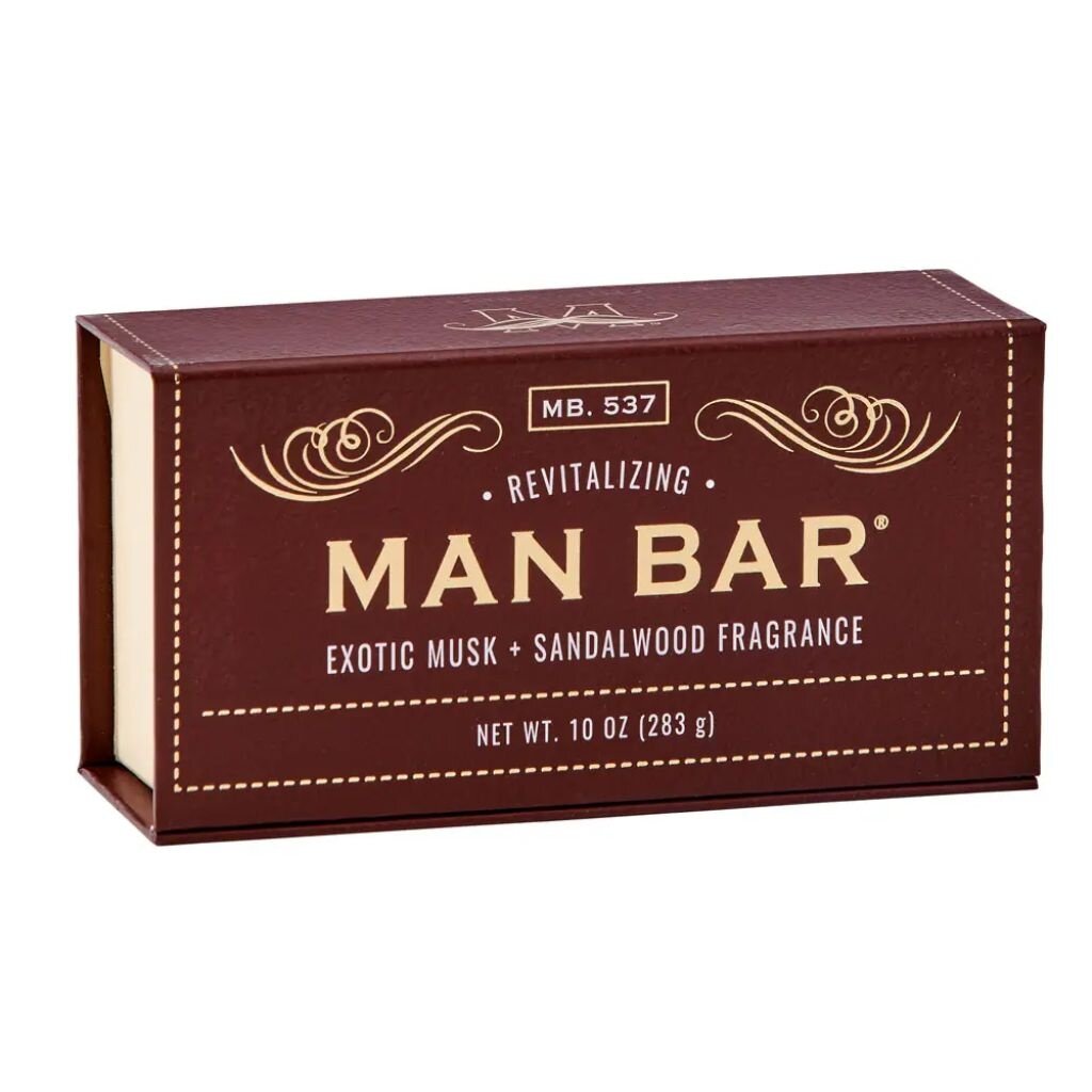 San Francisco Soap 10oz Man Bar Exotic Musk & Sandalwood