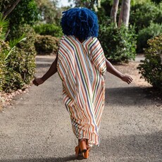 Jennafer Grace Cabana Stripe Caftan