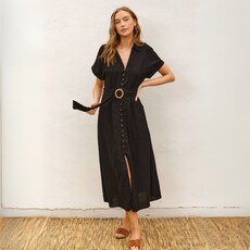Dress Forum SP25 Heaven Sent Wicker Buckle Maxi Dress