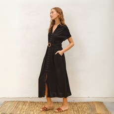Dress Forum SP25 Heaven Sent Wicker Buckle Maxi Dress