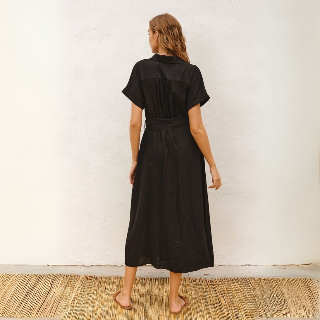 Dress Forum SP25 Heaven Sent Wicker Buckle Maxi Dress